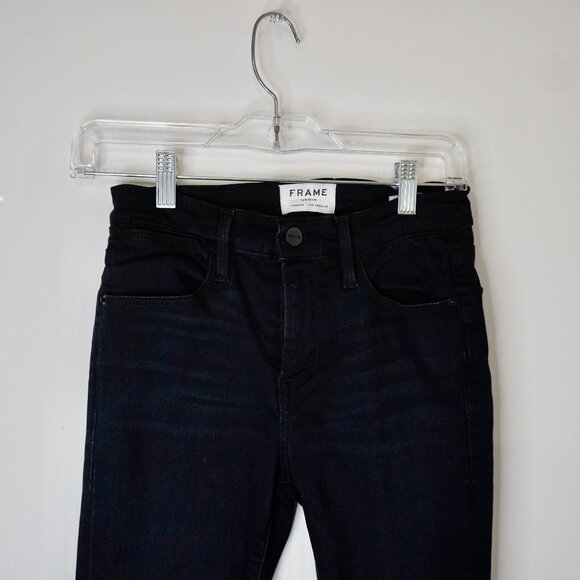 frame Denim Black skinny jeans size 26 - Picture 4 of 6